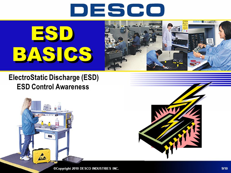 KHÓA HỌC ĐÀO TẠO KIẾN THỨC CƠ BẢN VỀ CHỐNG TĨNH ĐIỆN (ESD)